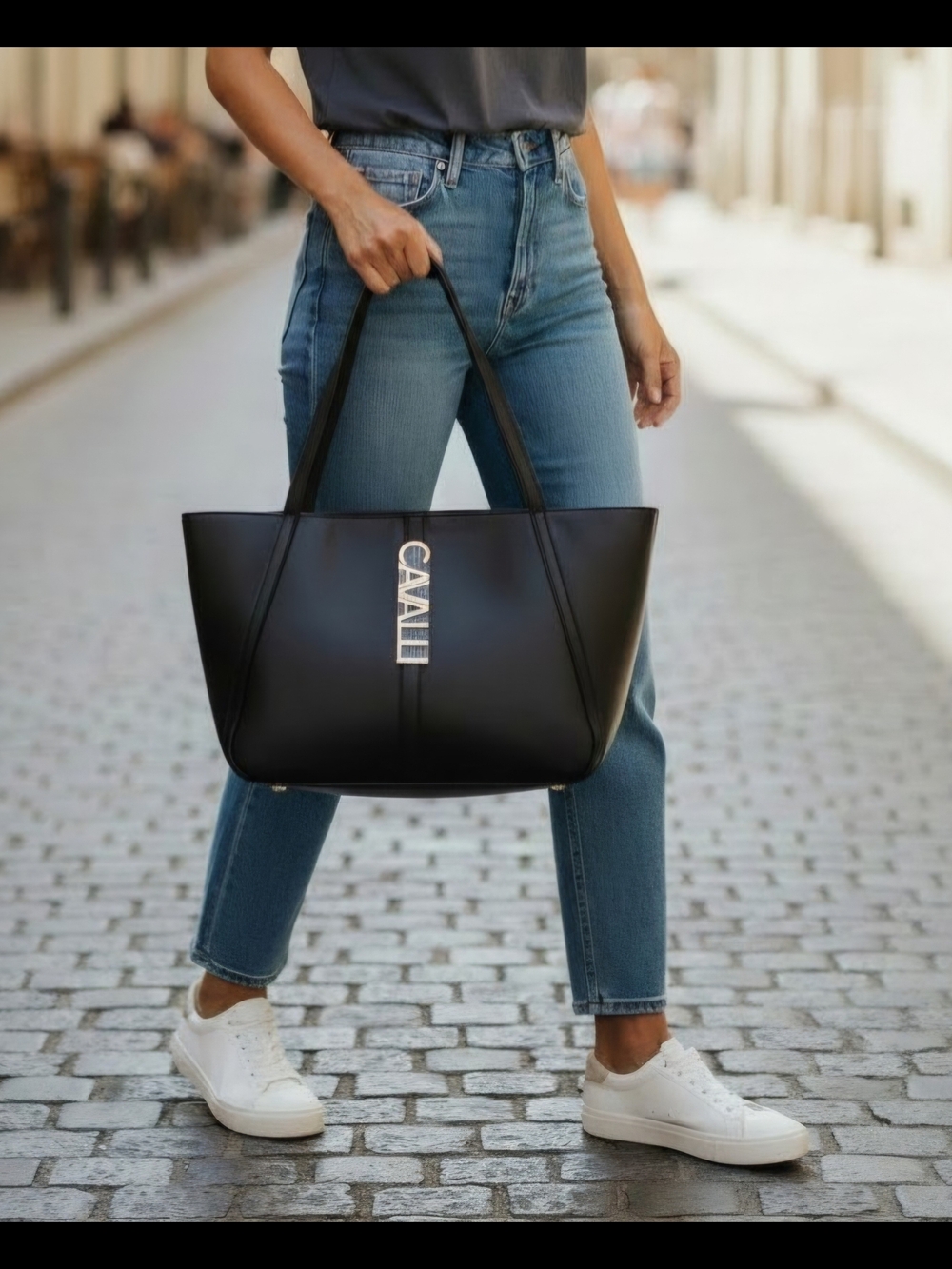 CAVALLI Sandra Tote‎ Black
